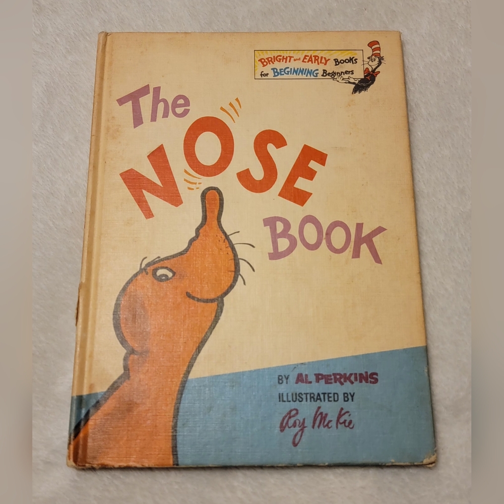 Dr. Suess The Nose Book 1970